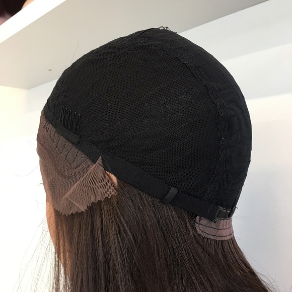 20" Dark Brown Lace Front Wig | Amelia - Picture 5 of 6